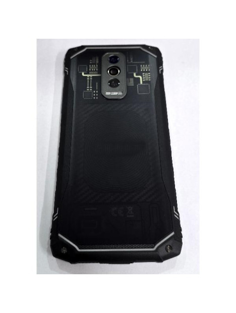 Tapa trasera o tapa bateria negra para Doogee Blade 10 Ultra