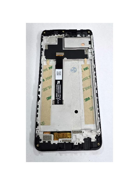 Pantalla para Oukitel C58 Pro mas tactil negro con marco negro calidad premium