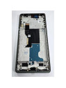 Pantalla para Motorola Moto G96 5G mas tactil negro con marco verde compatible TFT