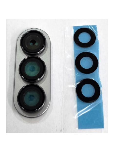 Lente de camara con marco negro para Samsung Galaxy Z Fold7 F966 calidad premium