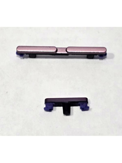 Set de botones rosas para Motorola Edge 60 Fusion 5G calidad premium