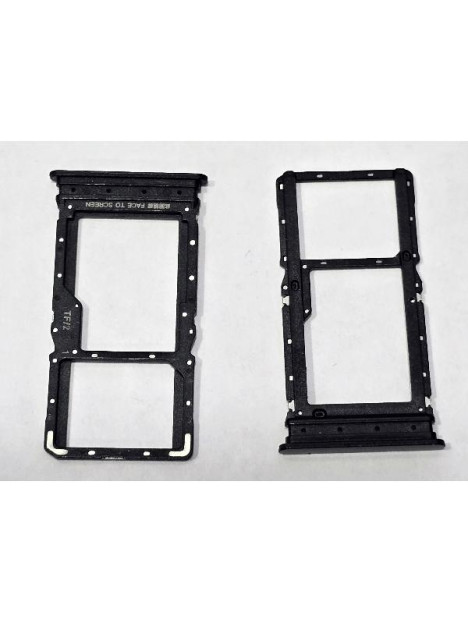 Soporte o bandeja sim negra Dual sim para Xiaomi Poco M7 4G calidad premium