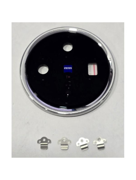 Cristal de camara para Vivo X200 5G con cubierta blanca calidad premium