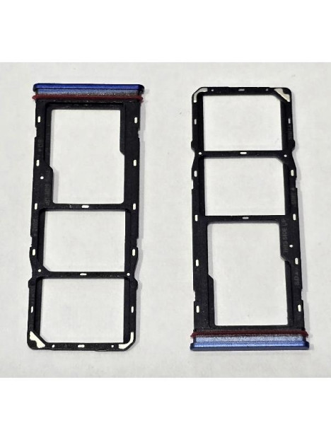 Soporte o bandeja sim azul para TCL 40 NxtPaper 4G calidad premium