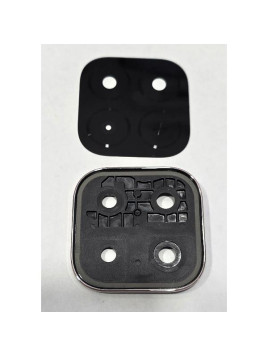 Cristal de camara para Honor X6C con cubierta negra calidad premium