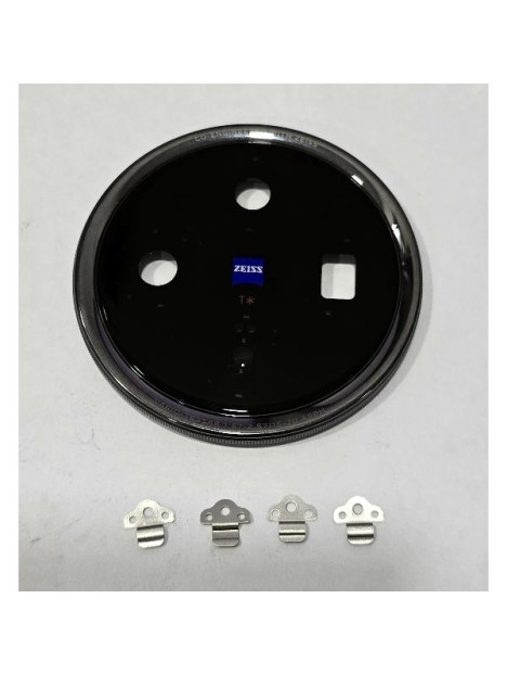 Cristal de camara para Vivo X200 5G con cubierta negra calidad premium