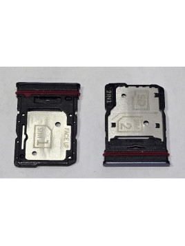 Soporte o bandeja sim morada Dual sim para Motorola Edge 60 Fusion 5G calidad premium