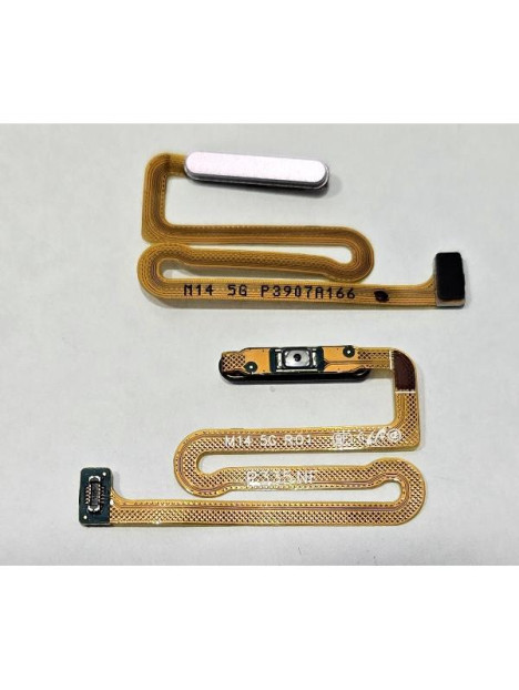 Flex sensor de huella plata para Samsung Galaxy M14 5G M146B calidad premium