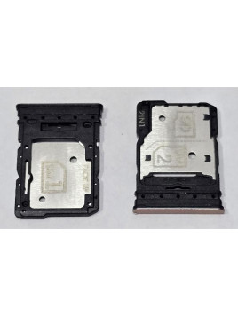 Soporte o bandeja sim rosa Dual sim para Motorola Edge 60 Fusion 5G calidad premium