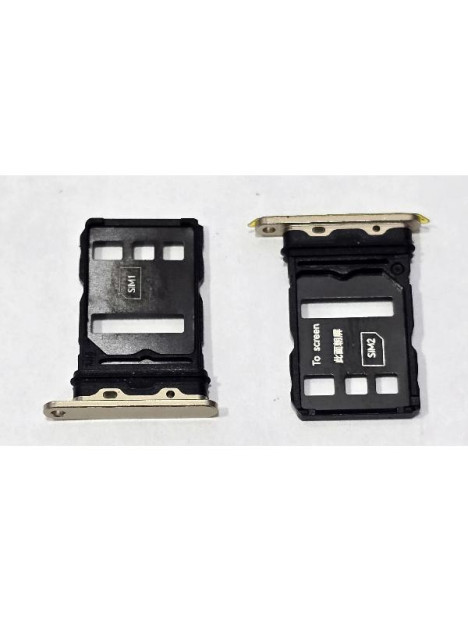 Soporte o bandeja sim dorada Dual sim para Honor Magic V5 5G calidad premium