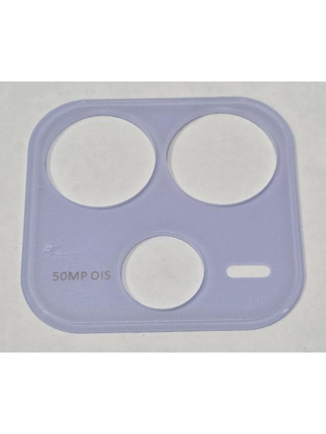 Cristal de camara grande morado para Xiaomi Redmi Note 14 5G calidad premium