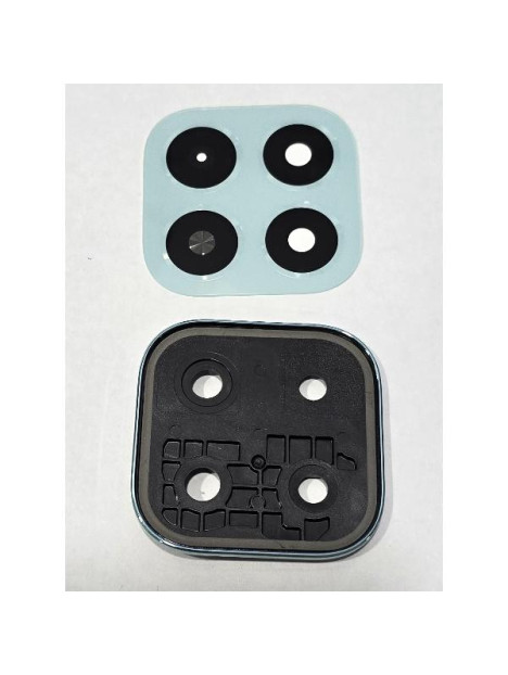 Cristal de camara para Honor X6C con cubierta verde calidad premium