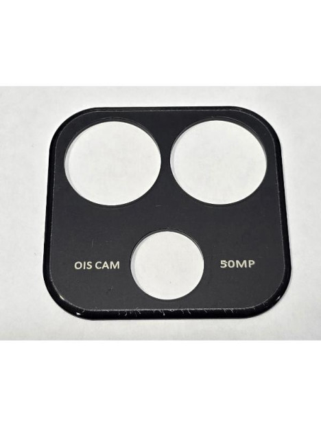 Cristal de camara grande negro para Xiaomi Redmi Note 14 5G calidad premium