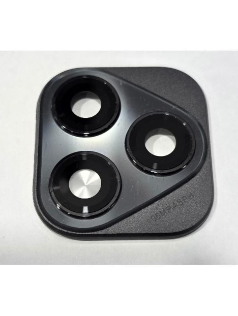 Cristal de camara para Honor 400 Lite 5G con cubierta negra calidad premium