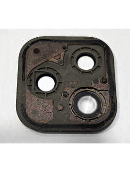 Cristal de camara para Honor 400 Lite 5G con cubierta negra calidad premium