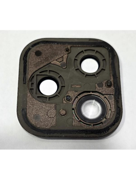 Cristal de camara para Honor 400 Lite 5G con cubierta negra calidad premium