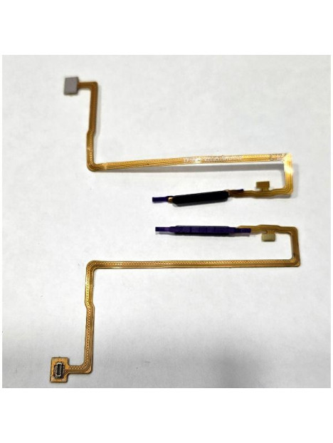 Flex sensor de huella negro para Honor X6C calidad premium