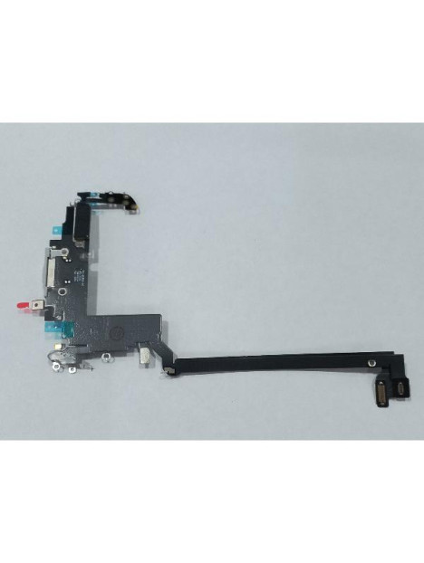 Flex puerto de carga plata para iPhone 17 Pro Max A3257 calidad premium