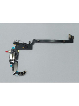 Flex puerto de carga plata para iPhone 17 Pro Max A3257 calidad premium