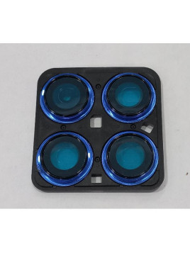 Marco de camara azul para Motorola Edge 70 5G calidad premium