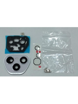 Cristal de camara para Honor 400 Pro con cubierta blanca calidad premium