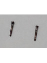 Set de 2 tornillos inferiores negros para iPhone 17 A3258 calidad premium