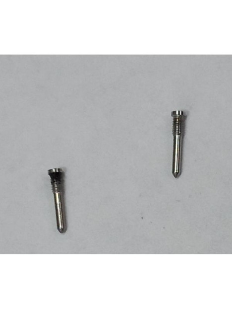 Set de 2 tornillos inferiores verdes para iPhone 17 A3258 calidad premium