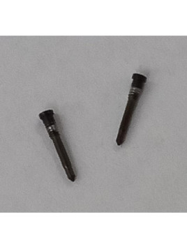 Set de 2 tornillos inferiores azules para iPhone 17 A3258 calidad premium