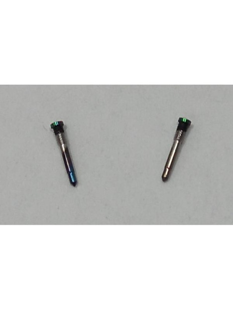 Set de 2 tornillos inferiores naranjas para iPhone 17 Pro A3256 iPhone 17 Pro Max A3257 calidad premium