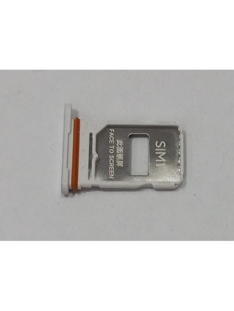 Soporte o bandeja sim blanca para Xiaomi Redmi Note 15 Pro Plus calidad premium