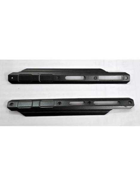 Set de 2 embellecedores negros para Doogee Fire 5 Pro calidad premium