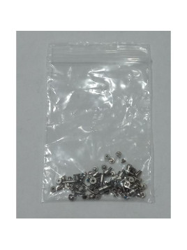 Set de tornillos blancos para iPhone 16e A3212 A3409 A3410 A3408 calidad premium