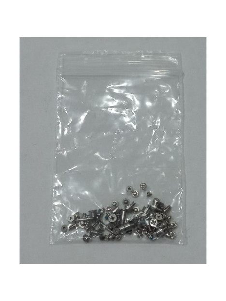 Set de tornillos blancos para iPhone 16e A3212 A3409 A3410 A3408 calidad premium