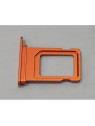 Soporte o bandeja sim naranja para iPhone 17 Pro A3256 iPhone 17 Pro Max A3257 calidad premium