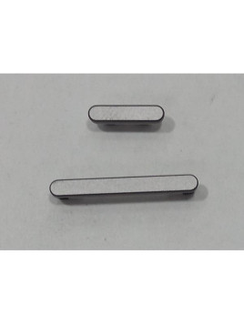 Set de botones grises para Samsung Galaxy A56 A566 calidad premium