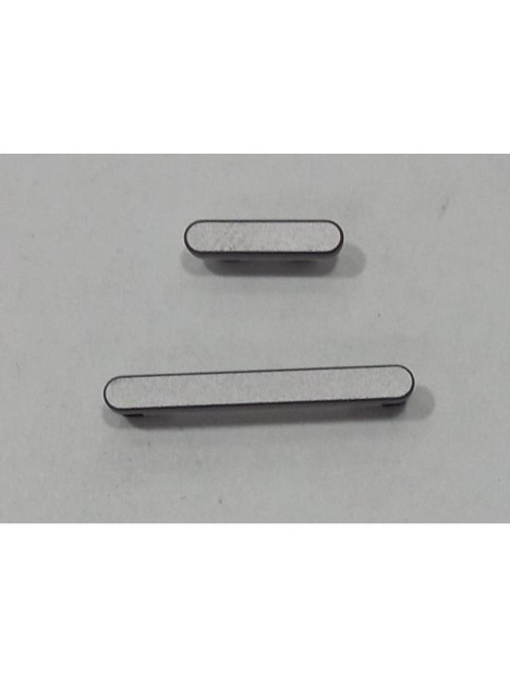 Set de botones grises para Samsung Galaxy A56 A566 calidad premium