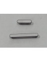 Set de botones grises para Samsung Galaxy A56 A566 calidad premium