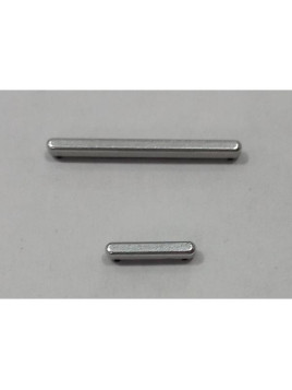 Set de botones plata para Samsung Galaxy Tab S7 Plus SM-T970 T976 calidad premium