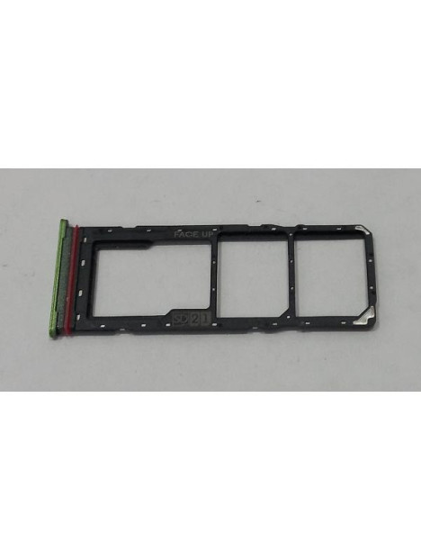 Soporte o bandeja sim verde para Motorola Moto G06 Motorola Moto G06 Power calidad premium