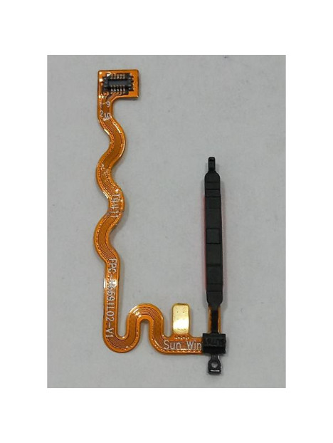 Flex sensor de huella rojo para Motorola Moto G35 5G calidad premium