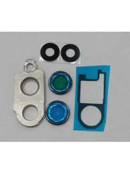 Cristal de camara para Samsung Galaxy Z Flip 7 F766 con cubierta negra calidad premium