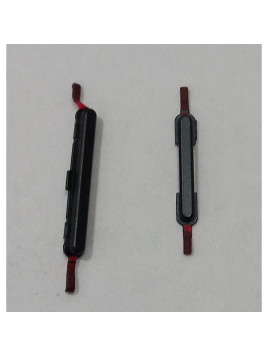 Set de botones laterales negros para Honor X6C calidad premium