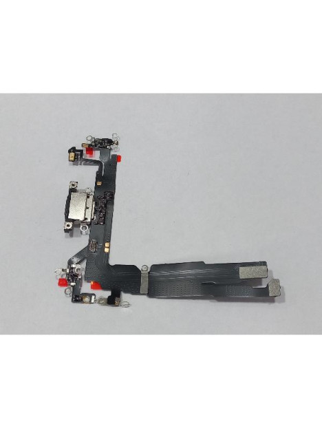 Flex puerto de carga negro para iPhone 17 A3258 compatible