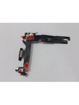 Flex puerto de carga negro para iPhone 17 A3258 compatible