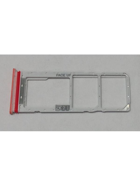 Soporte o bandeja sim naranja para Motorola Moto G06 Motorola Moto G06 Power calidad premium