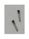 Set de 2 tornillos inferiores platas para iPhone 17 Pro A3256 iPhone 17 Pro Max A3257 calidad premium