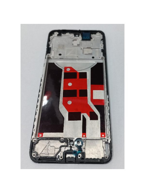 Carcasa o marco frontal negro para Oppo Reno 12 F 4G CPH2687