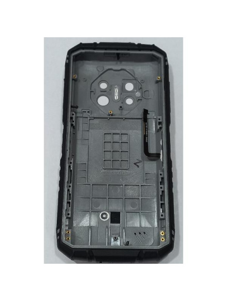 Carcasa o marco central negro gris para Doogee Fire 3 Pro 4G