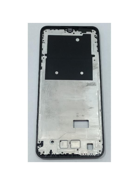Carcasa o marco frontal negro para Vivo Y17s
