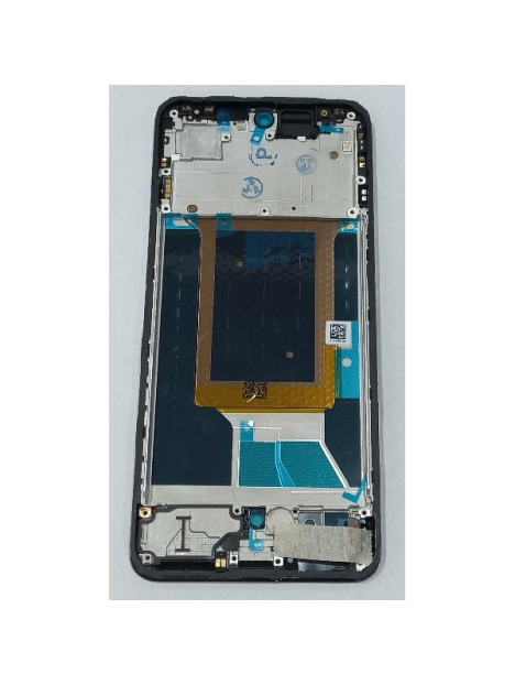 Pantalla para Realme 14 5G mas tactil negro con marco negro calidad premium